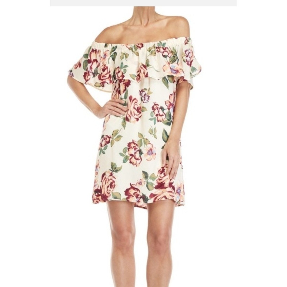 Emerald Sundae Boho Cottagecore Floral Dress Size Medium